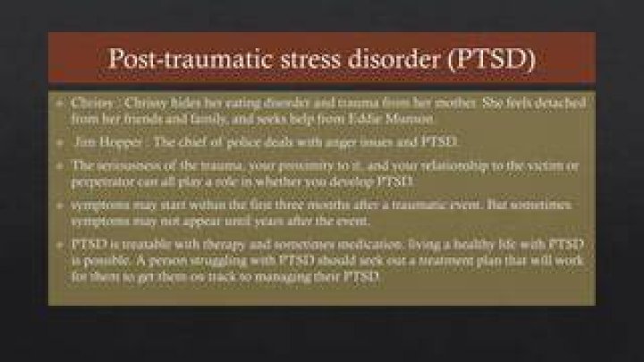 Chrissy Chambers talks about her PTSD