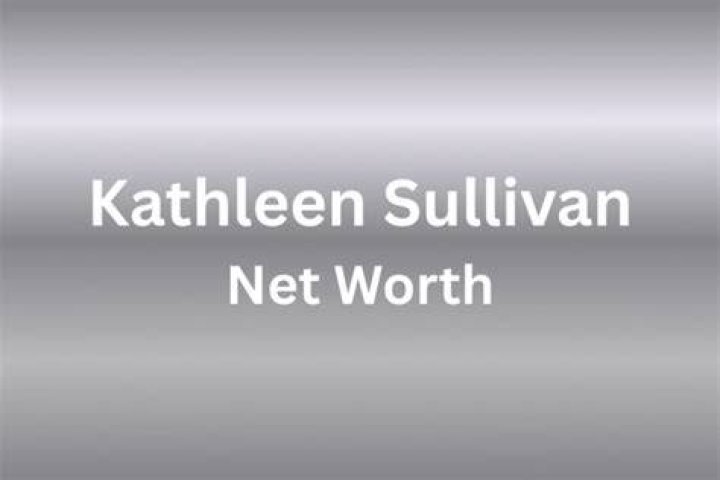 Kathleen Sullivan net worth